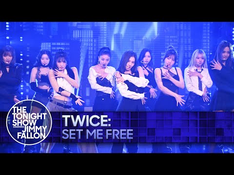 TWICE: SET ME FREE | The Tonight Show Starring Jimmy Fallon