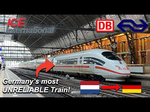 ICE INTERNATIONAL - Amsterdam to Frankfurt at 300km/h on Germany’s Most UNRELIABLE High Speed Train!