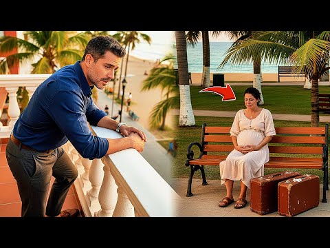 MILLONARIO VE A UNA EMBARAZADA LLORANDO EN EL PARQUE Y SE ACERCA... SU GESTO LO CAMBIÓ TODO