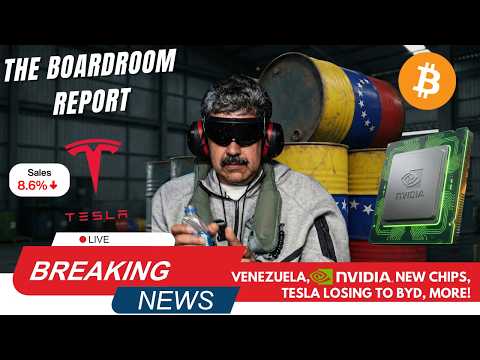 Venezuelan Oil, Tesla Dethroned, NVIDIA's New Chip