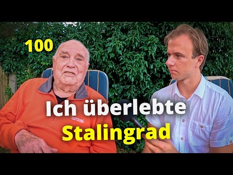 100-year-old war veteran talks about Stalingrad