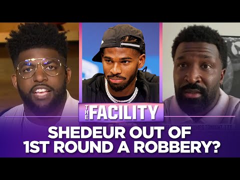 Shedeur Sanders falling out of the 1st round is a "highway robbery" | NFL | THE FACILITY