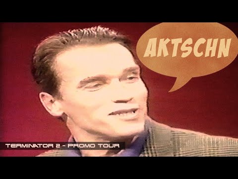 Arnold Schwarzenegger 1991 in "Wetten Dass..." Teil 1 [Terminator2-Promo Tour]