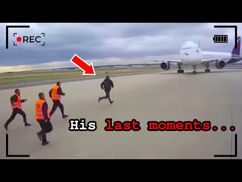 He Ran - Security Couldn't Stop Him | CCTV Captured His Last Moments