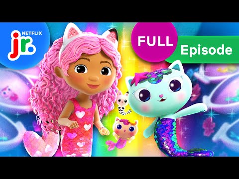 The Magical Mermaid-Lantis 🧜‍♀️✨ FULL EPISODE | Gabby's Dollhouse | Netflix Jr