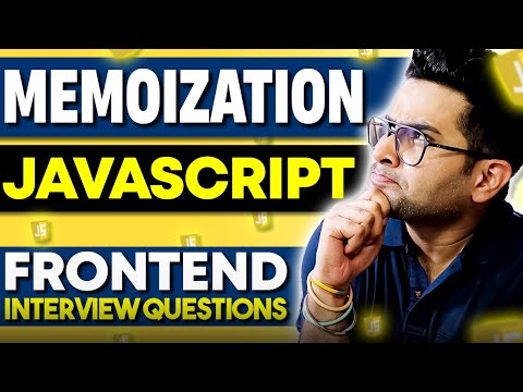 Memoization and How to Memoize | Javascript Memoization🔥Frontend Interview Series🔥 Episode 13