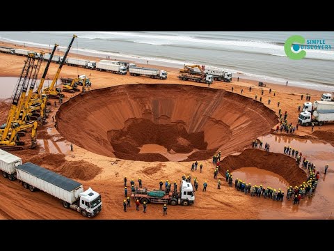 China TOOK BILLIONS OF CUBIC METERS OF LAND FROM THE RIVERBANK - 1 Years Later The WORLD WAS SHOCKED