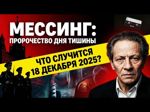 ПРЯМО СЕЙЧАС: Пророчество Мессинга о 18 декабря ВЫПОЛНЯЕТСЯ