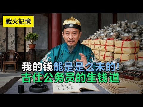 🔥 揭秘古代公务员的“灰色收入”，捞钱手段堪比教科书！#梁老故事会 #梁老🔥