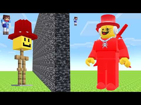 I Cheated with /ROBLOX in Minecraft Build Battle