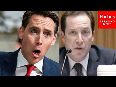 'I'm Asking You A Direct Question': Josh Hawley Grills Biden Official