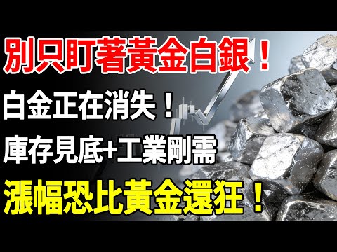 別只盯著黃金白銀!白金正在消失!庫存見底+工業剛需,漲幅恐比黃金還狂!#黃金#白銀#白金#鉑金#財經#理財#投資#晚年生活#晚年幸福#退休#退休生活#養老