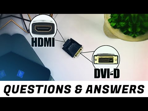 DVI-D to HDMI Adapter TESTING! | Questions and Answers!! [2020]