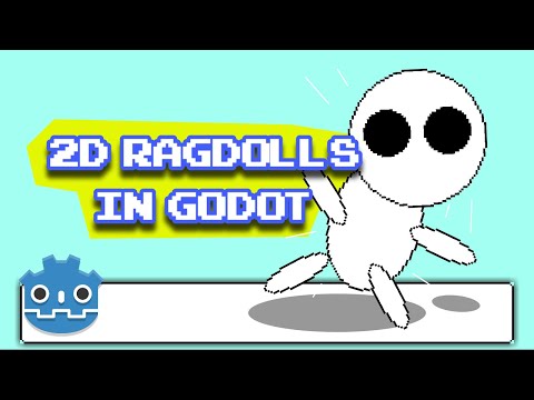 How to make 2D Ragdoll in godot in under 2 minutes