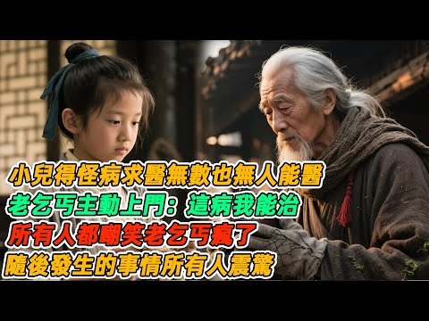 民間故事：小兒得怪病求醫無數也無人能醫，老乞丐主動上門：這病我能治，所有人都嘲笑老乞丐瘋了，隨後發生的事情所有人震驚