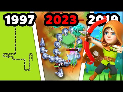 SSSnaker, A NEW Game By Habby Like Archero And SNAKE FROM 1997?