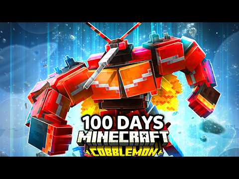 I Spent 100 Days as ULTRA BEAST TRAINER Pokémon Minecraft VS. my Rival! (Duos Cobblemon)