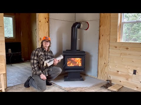 Preparing For Winter Off Grid: A Simple Wood Stove Installation 