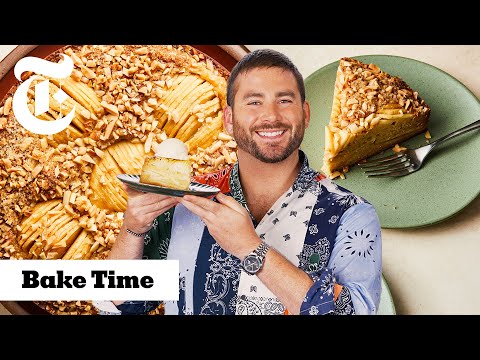 The Hottest Dessert at the Party: Vaughn's Boozy Apple Crunch Cake | Bake Time | NYT Cooking