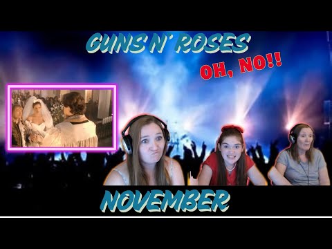 She DIED!! | Guns N' Roses | November Rain | 3 Generation Reactions