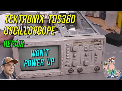 No.159 - Tektronix TDS360 Oscilloscope Repair