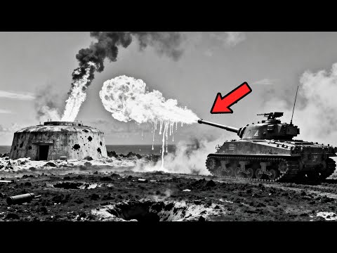 硫磺島戰役中，美軍火焰噴射坦克讓日軍陷入絕望