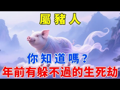 属猪人，你知道吗？年底前你有躲不过的「生死劫」，挺过去，你将一顺百顺！生肖猪必看！ #属猪 #生肖猪  #生死劫 #化解 #命理 #运程 #生肖运势 #转运