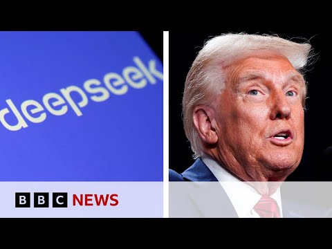 DeepSeek a 'wake-up call' for US tech firms, Donald Trump says | BBC News