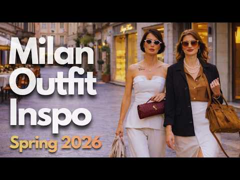 Trendiest Spring Outfits at 17°C + Italian Luxury Fashion & Shopping Looks | Milan Street Style