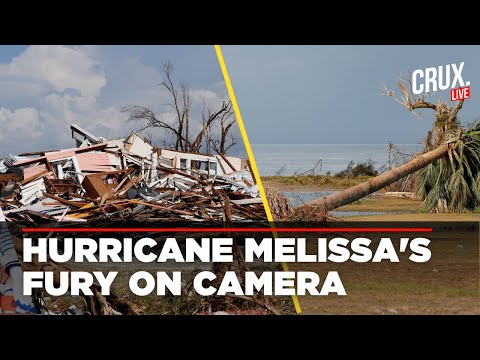 LIVE | Hurricane Melissa Triggers Unbelievable Destruction In The Caribbean, Death Toll Crosses 50