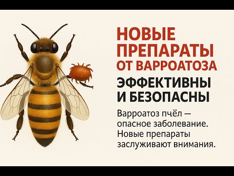 New drugs for varroatosis - effective, safe and very affordable