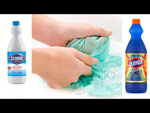 مكونين اتنين فقط من مطبخك‼️وقولي وداعاً لشراء الكلور ‼️وكلورركس للألوان ‼️ بأسرار الشركات ‼️