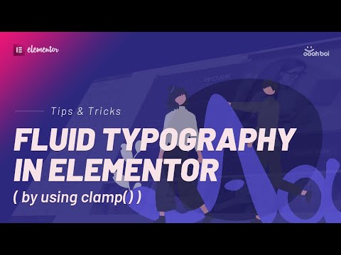 Fluid typography in Elementor