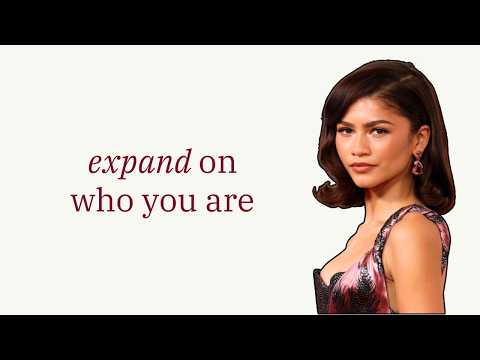 The Zendaya Mindset