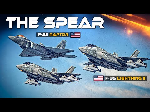 The Spear | F-22 Raptor + F-35 Lightning II Behind Enemy Lines | Digital Combat Simulator | DCS |