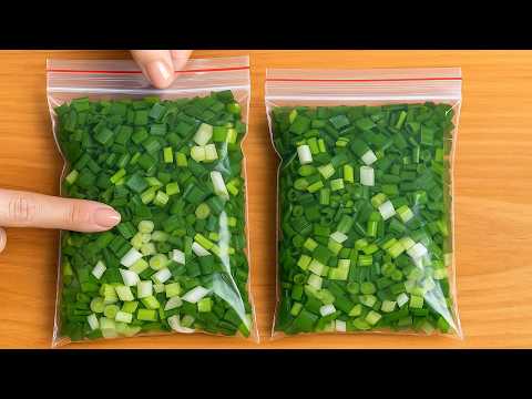 How to Preserve Green Onions for 1 YEAR – No Spoilage, No Freezer Needed!Clever Tricks