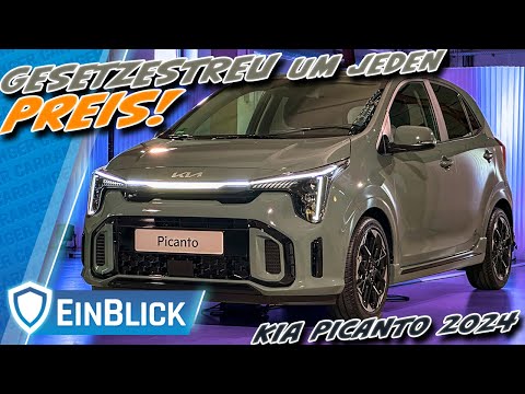 7.000€ Aufpreis dank Gesetzen? Kia Picanto 2024 - Weniger ist illegal! …leider