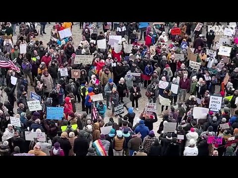 50 states, 50 protests demonstration held at Minnesota State Capitol [RAW]