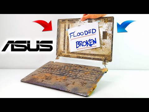 🚫DISGUSTING TO LUXURIOUS💎-🚫$15 DEAD ASUS 💻 LAPTOP RESTORATION - ✅BEST FIX & RESTORING EVER