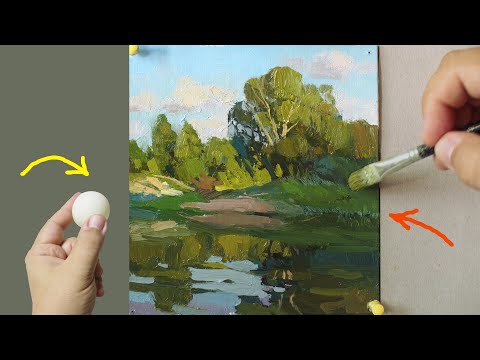 Фокусы в живописи. Раскрываю секрет 5 видов...