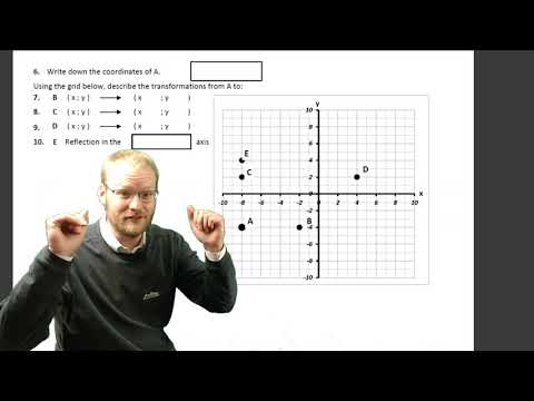 Grade 9 Maths BE 2020 Transformations