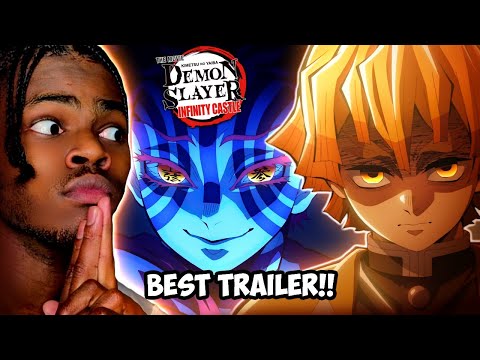 GREATEST ANIME MOVIE INCOMING!! Demon Slayer Infinity Castle MAIN TRAILER (Reaction)