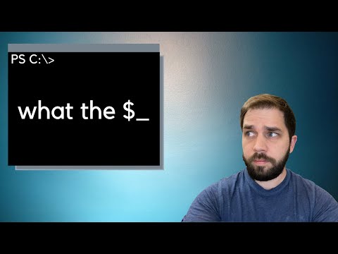 What is the PowerShell pipeline variable?