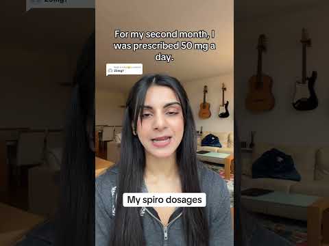My spirit dosages #acne #derm #Spiro