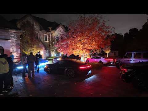 Late Night Drive in Toronto With My Friends