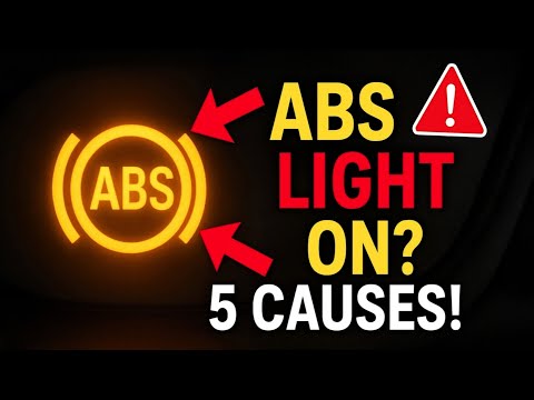 ABS Warning Light On? 5 Common Causes You Shouldn’t Ignore