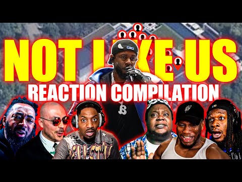 Kendrick Lamar | NOT LIKE US | Reaction Compilation
