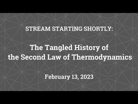 Stephen Wolfram on the Tangled History of the Second Law of Thermodynamics