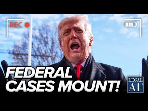 Trump RUNS SCARED as Federal Cases MOUNT