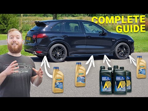 Full DIY Transmission Service on Porsche Cayenne Diesel 3.0 TDI | Aisin 0C8, Transfer Case & Diffs